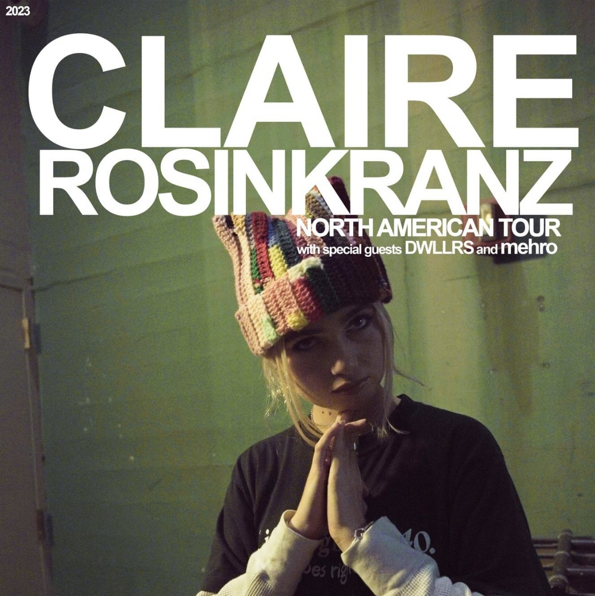 Claire Rosinkranz concert tour poster 2026